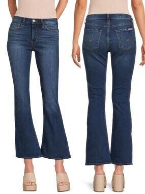 HUDSON Jeans Blair High-Rise Bootcut Women Jeans Size 27 Shade Enya Dark Rinse